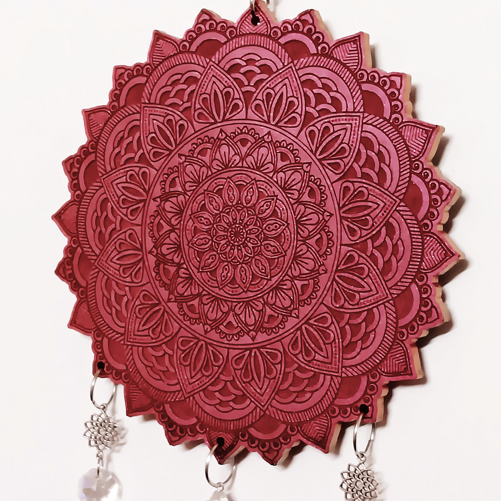 Thumbnail: Mandala Resin Suncatcher