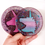 Thumbnail: Set of 2 Pink Blue Unicorn Glitter Resin Coaster
