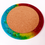 Thumbnail: Pink Yellow Blue Holographic Glitter Resin Coaster