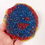 Thumbnail: Blue Red Mixed Geode Resin Coaster