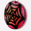 Thumbnail: Spiderweb Colorful Ink Resin Ornament