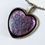 Thumbnail: Purple Heart Pendant Necklace