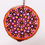 Thumbnail: Painted Mandala Wood Slice Ornament
