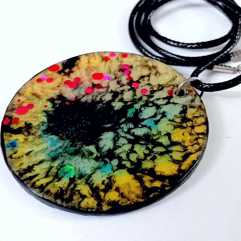 Thumbnail: Colorful & Black Necklace