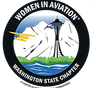 Women in Aviation Washington State Chapter Logo
