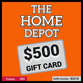 Home Depot $500 Gift Card