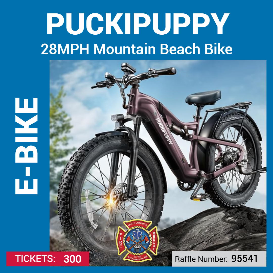 PUCKIPUPPY Mountain Beach E-Bike