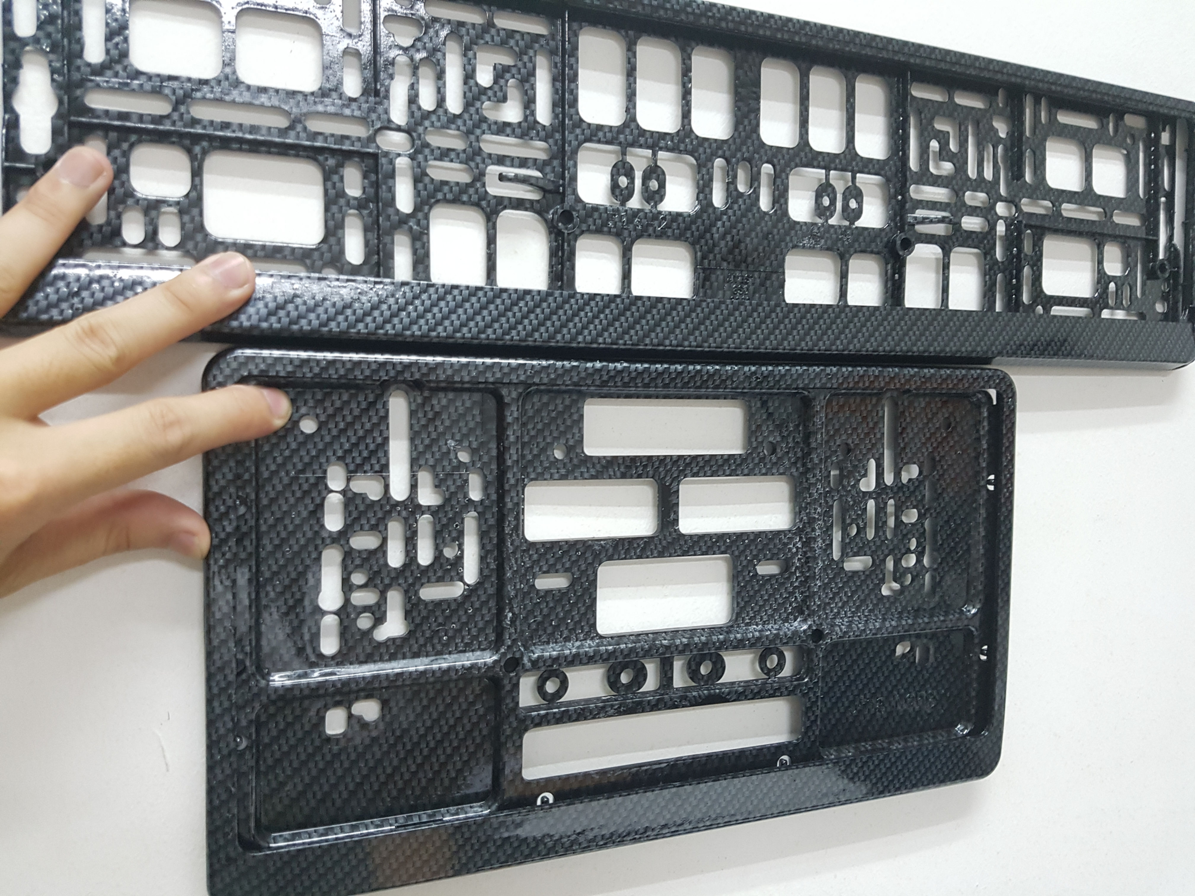 Carbon Fibre Plate Holder