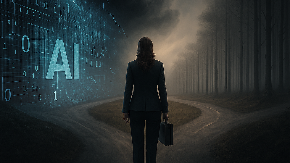 The Paradox of Action: Leading In AI’s Slipstream