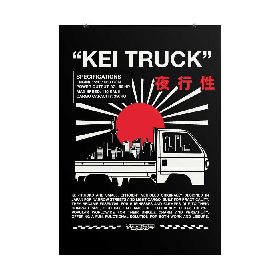 "Kei Truck" | Poster