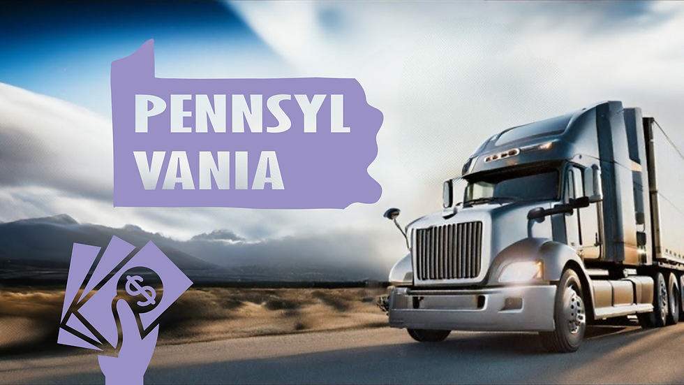 Pennsylvania pay trucking