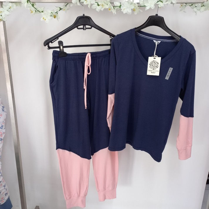 Miniatura: Pijama YING YANG ROSA 