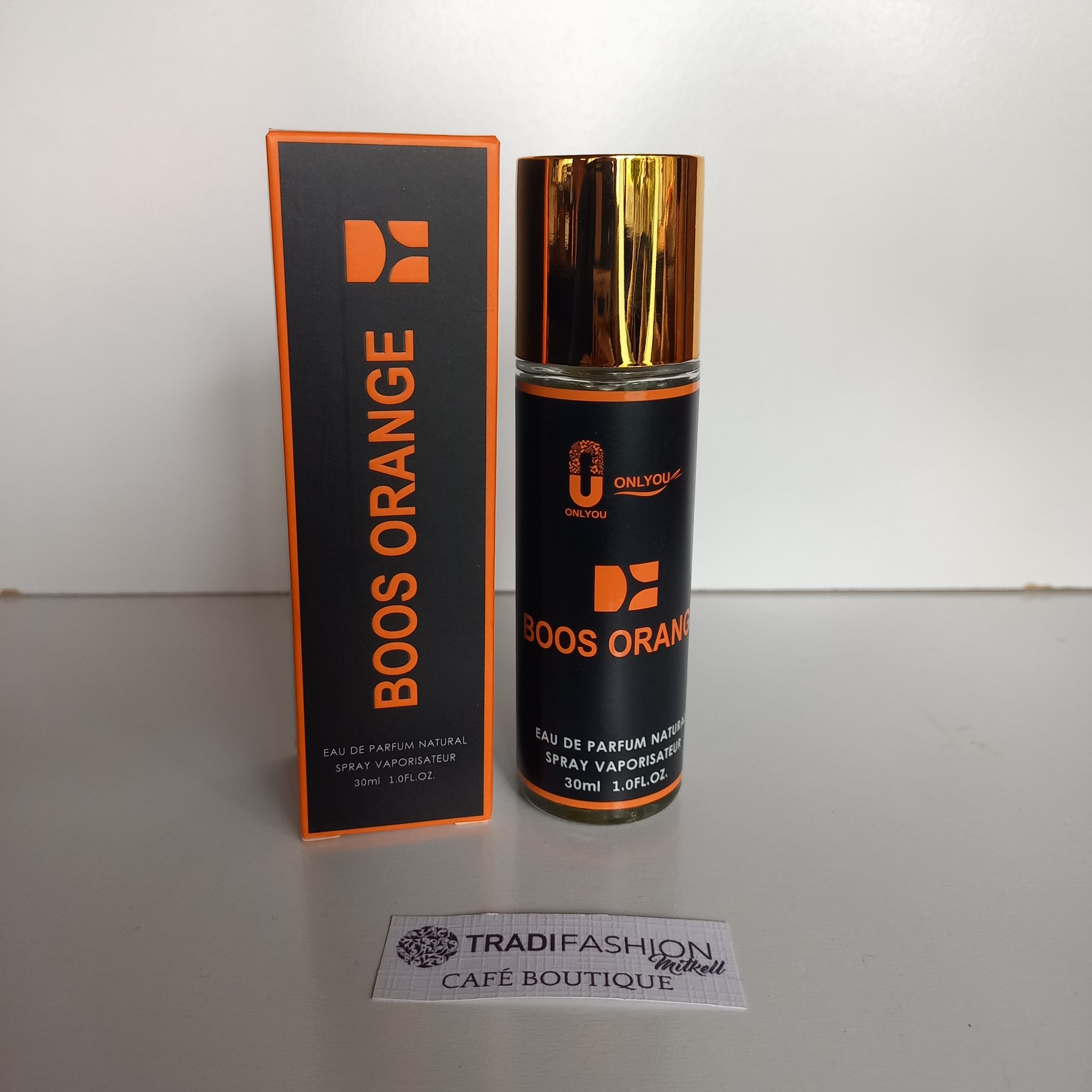 PERFUME SPRAY NATURAL BOOS ORANGE  ONLYOU MEN 