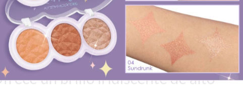 Miniatura: HIGLIGHTER TREBLE GLOW KLEANCOLOR 