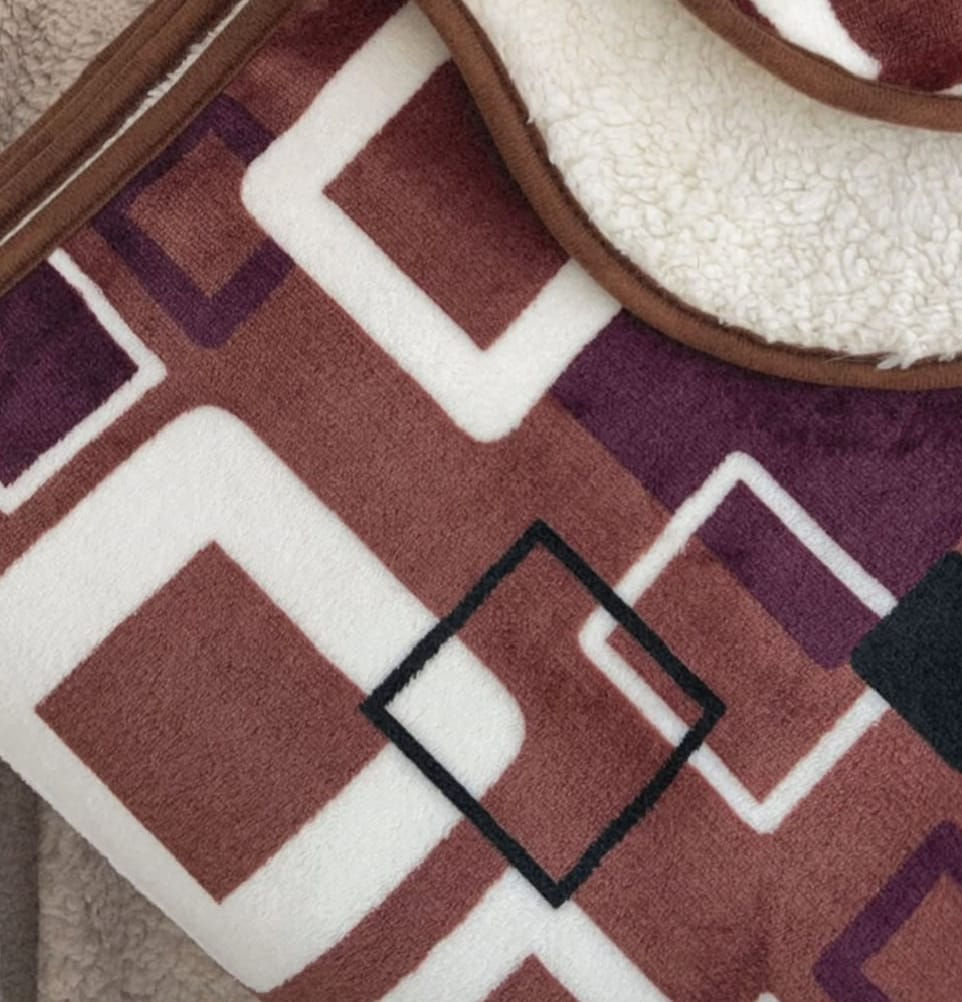 Miniatura: COBIJAS OVEJERAS ESTAMPADAS