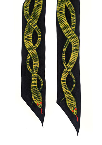 Scarf Ladies Rockins Scarf Sale Snakes Gold Super Skinny Scarf Rockins