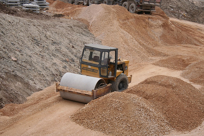 On-site Gravel Placement