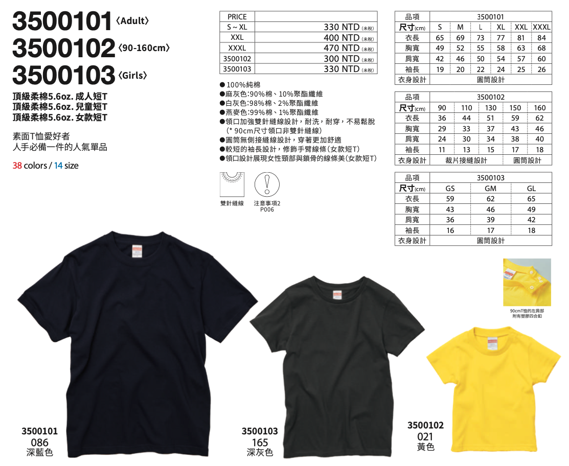 NO.3500101~3