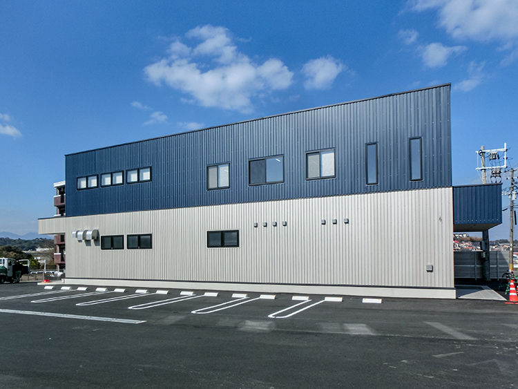 大分市　Ｓ造2階建て新築