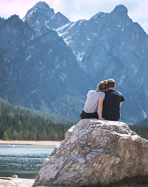 Romantic Couple Enjoying View
