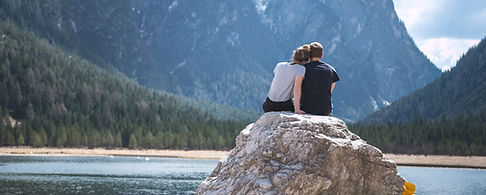 Romantic Couple Enjoying View