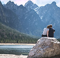 Romantic Couple Enjoying View