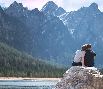 Romantic Couple Enjoying View