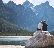 Romantic Couple Enjoying View