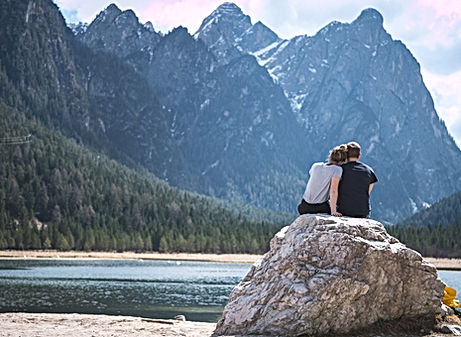 Romantic Couple Enjoying View