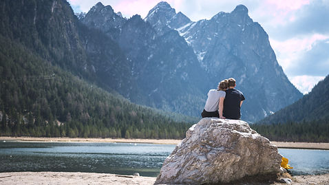 Romantic Couple Enjoying View