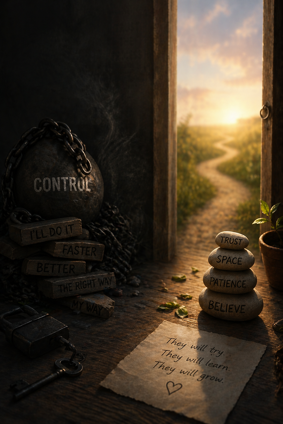 balancing the boundaries between control and space