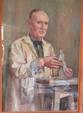 Portrait of Fraser working on Mothers St
