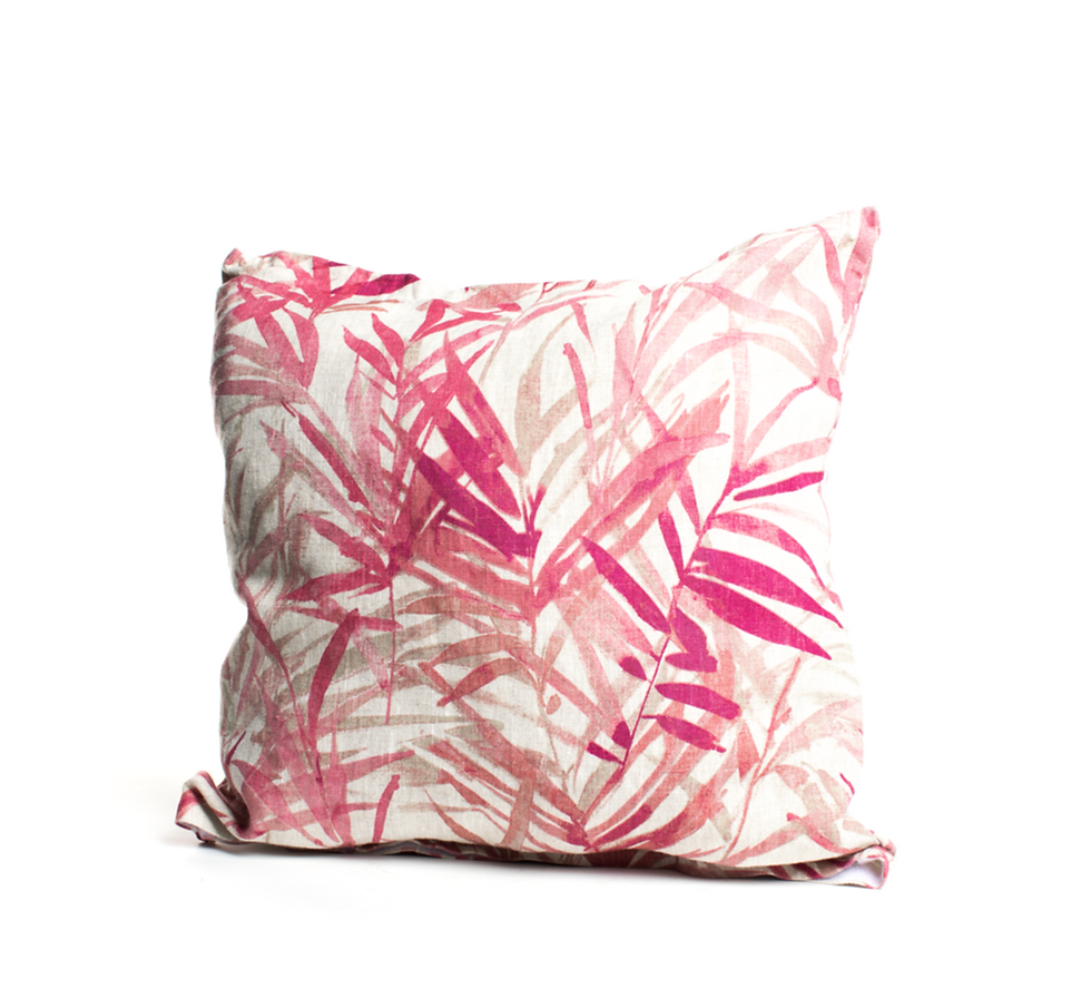 Almofada linho estampado 18