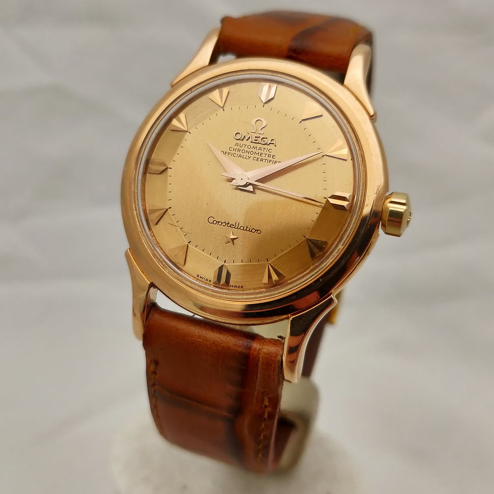 Miniatura: Omega Constellation Oro Rosa