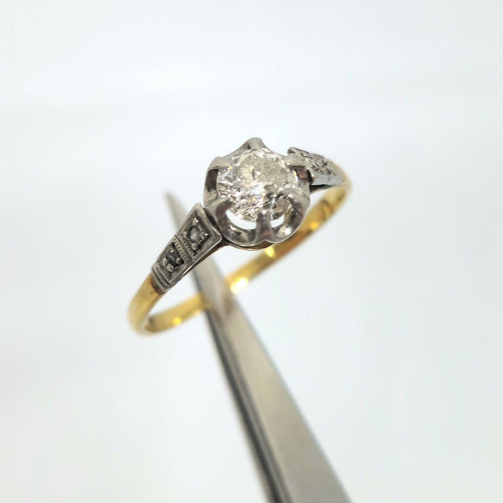 Miniatura: Anillo Solitario 