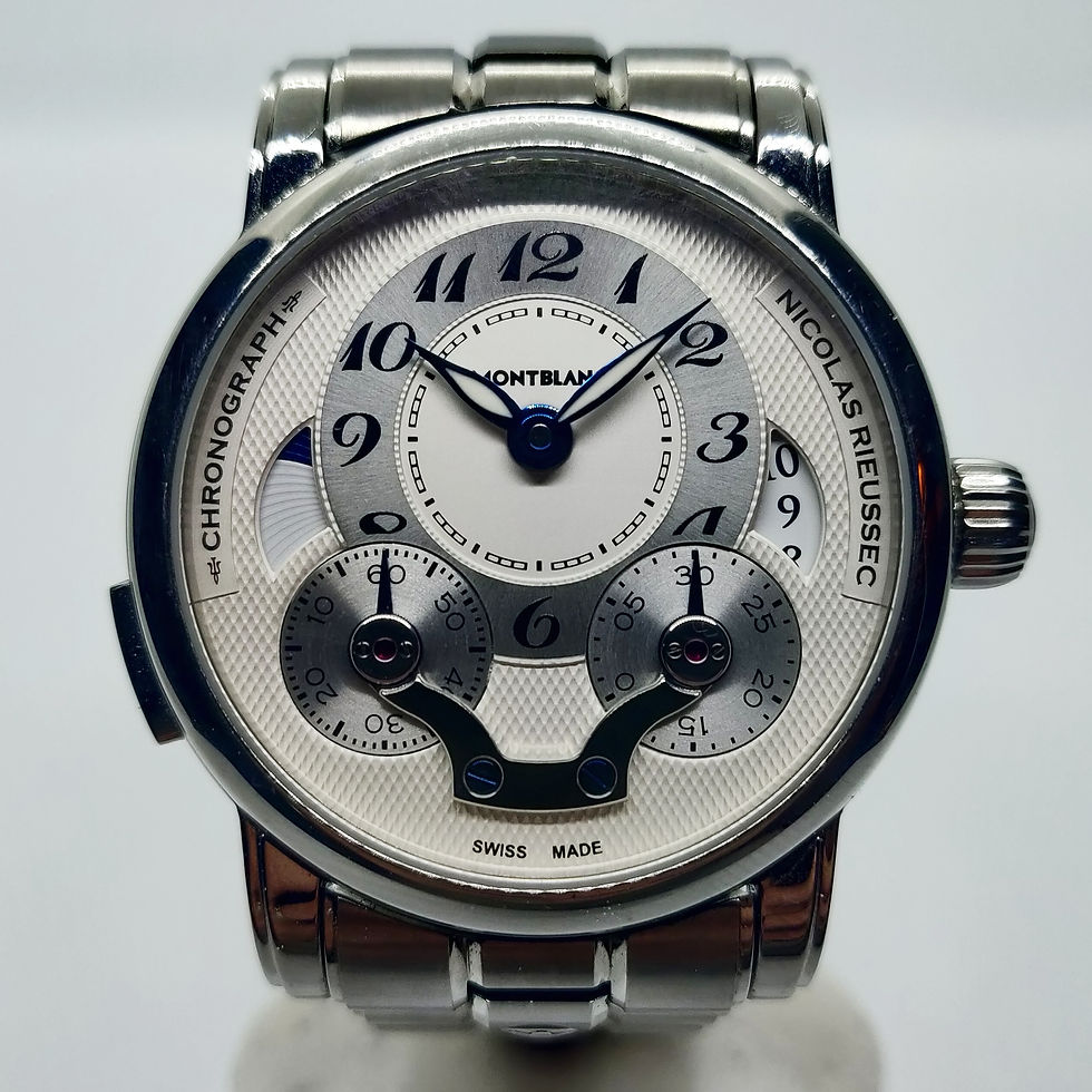 Miniatura: Montblanc Nicolas Rieussec Cronógrafo 