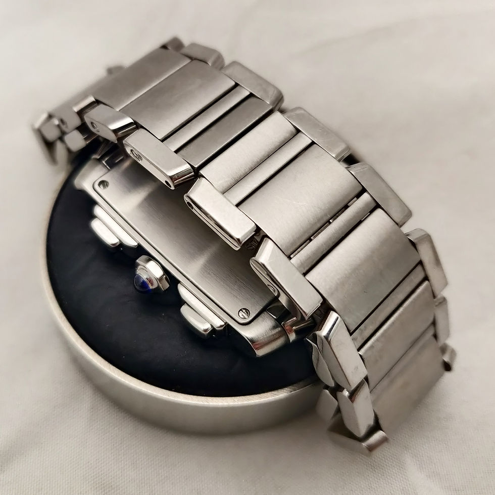 Miniatura: Cartier Tank Frances Cronógrafo