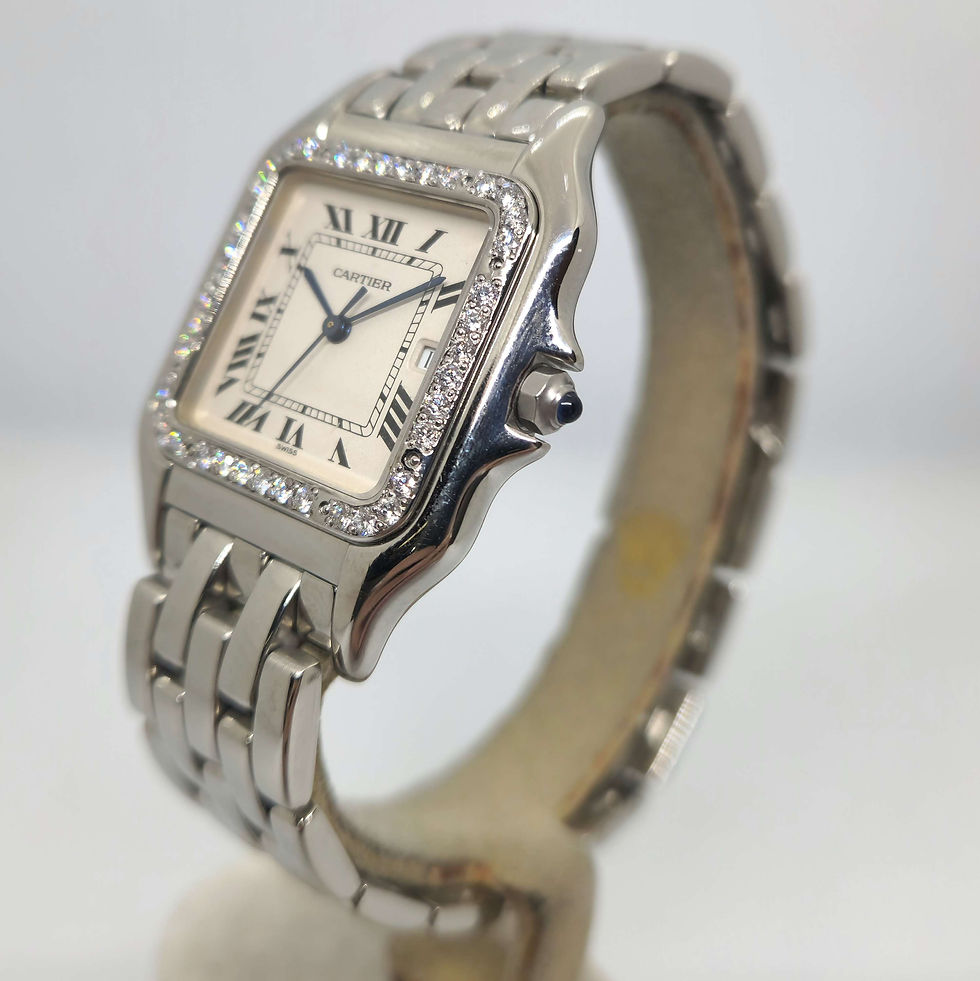Miniatura: Cartier Panthere Mediano Brillantes 