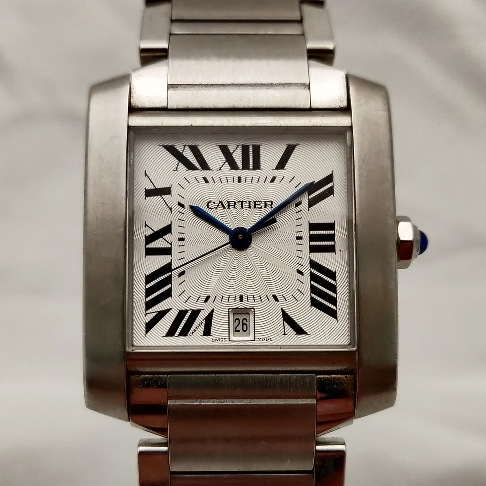 Miniatura: Cartier Tank Frances Automático
