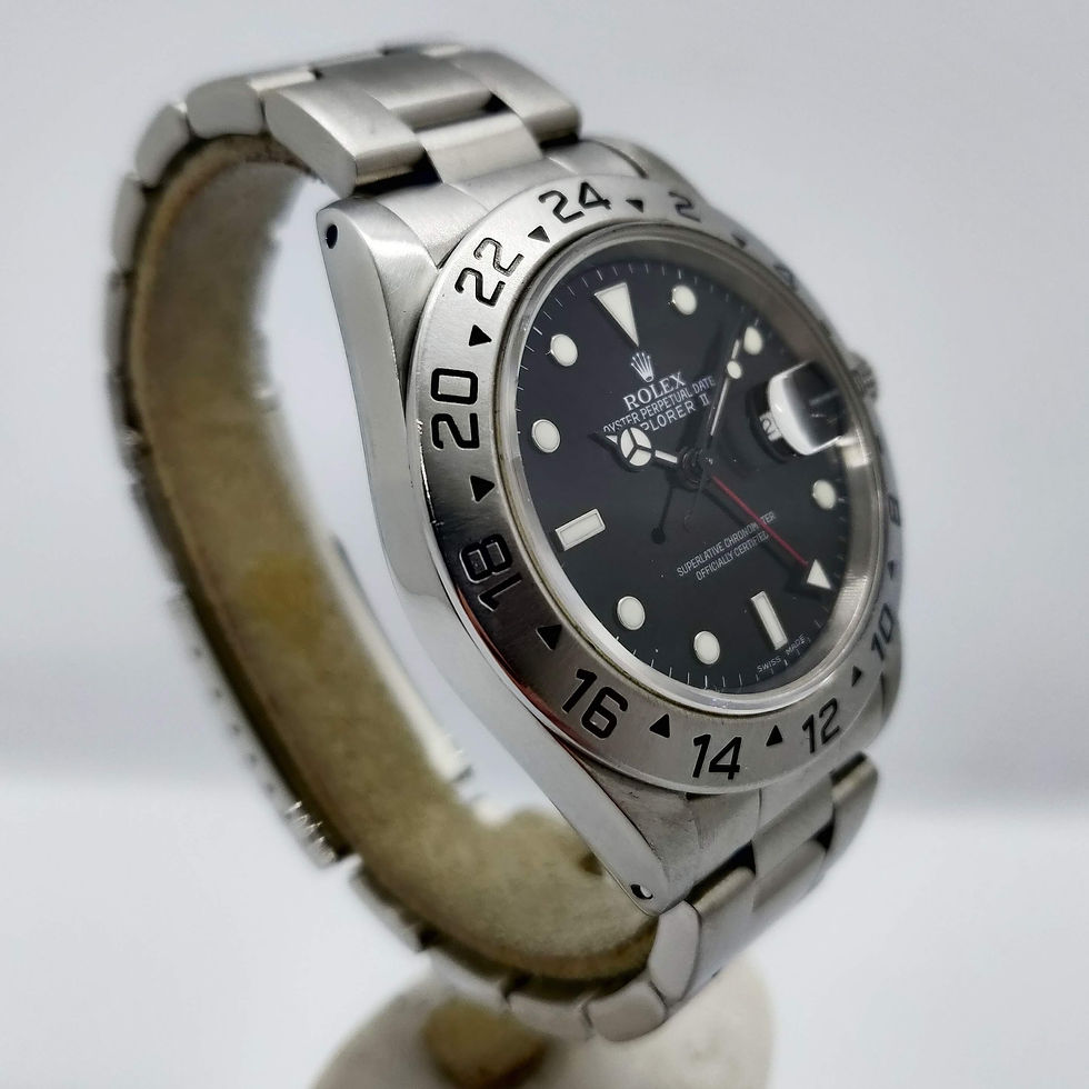 Miniatura: Rolex Explorer II ref. 16570 Negro