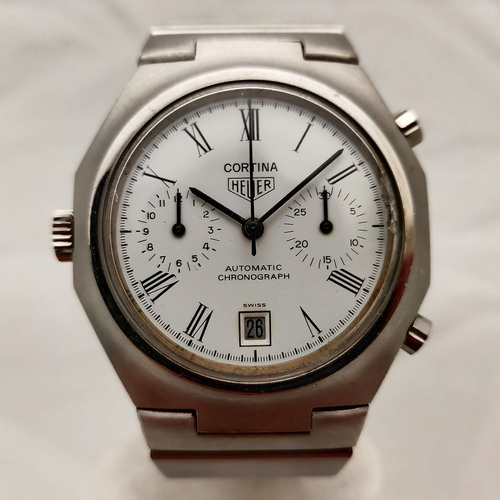 Miniatura: Heuer Cortina Ref. 110.233 Blanco