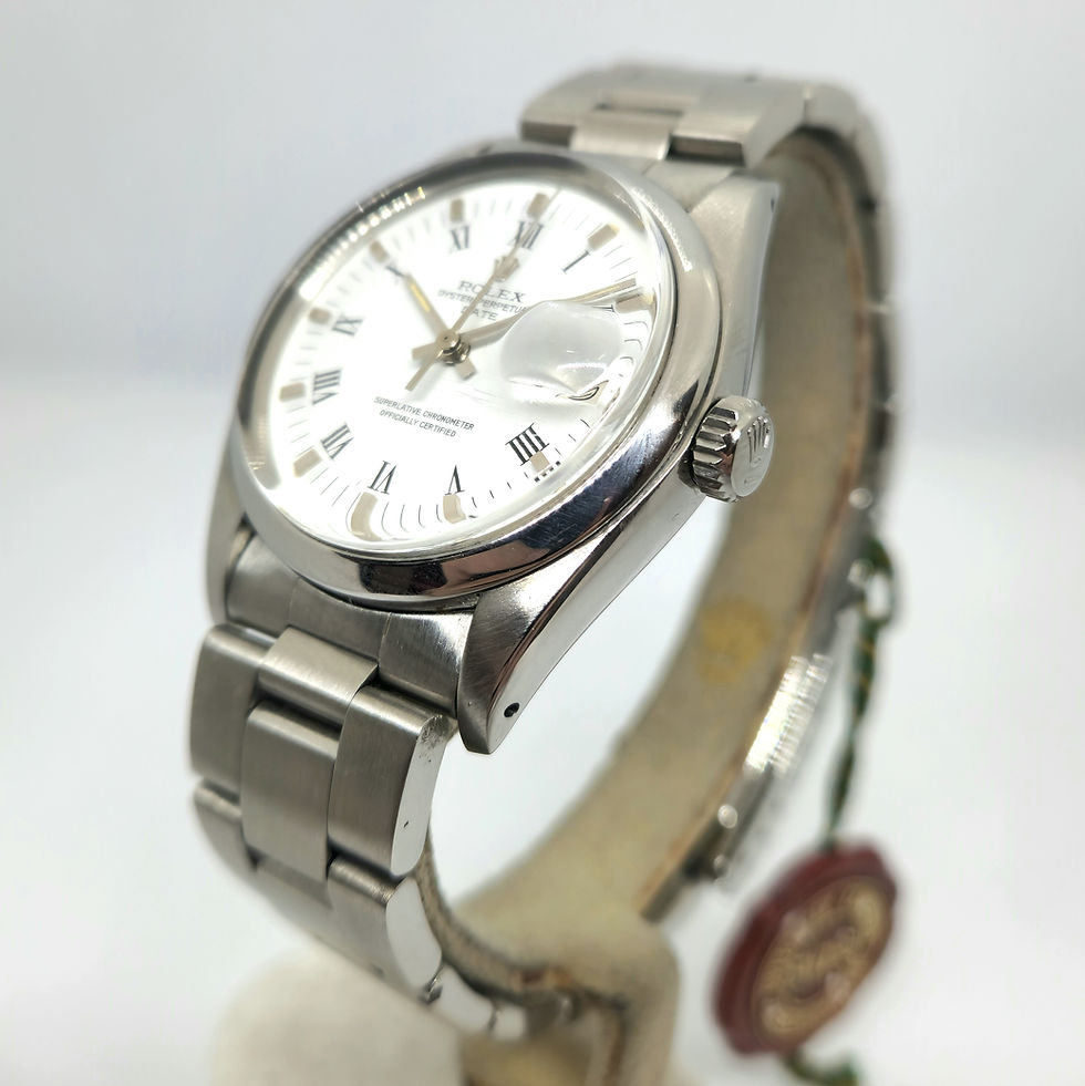 Miniatura: Rolex Date ref. 1500 Romano 