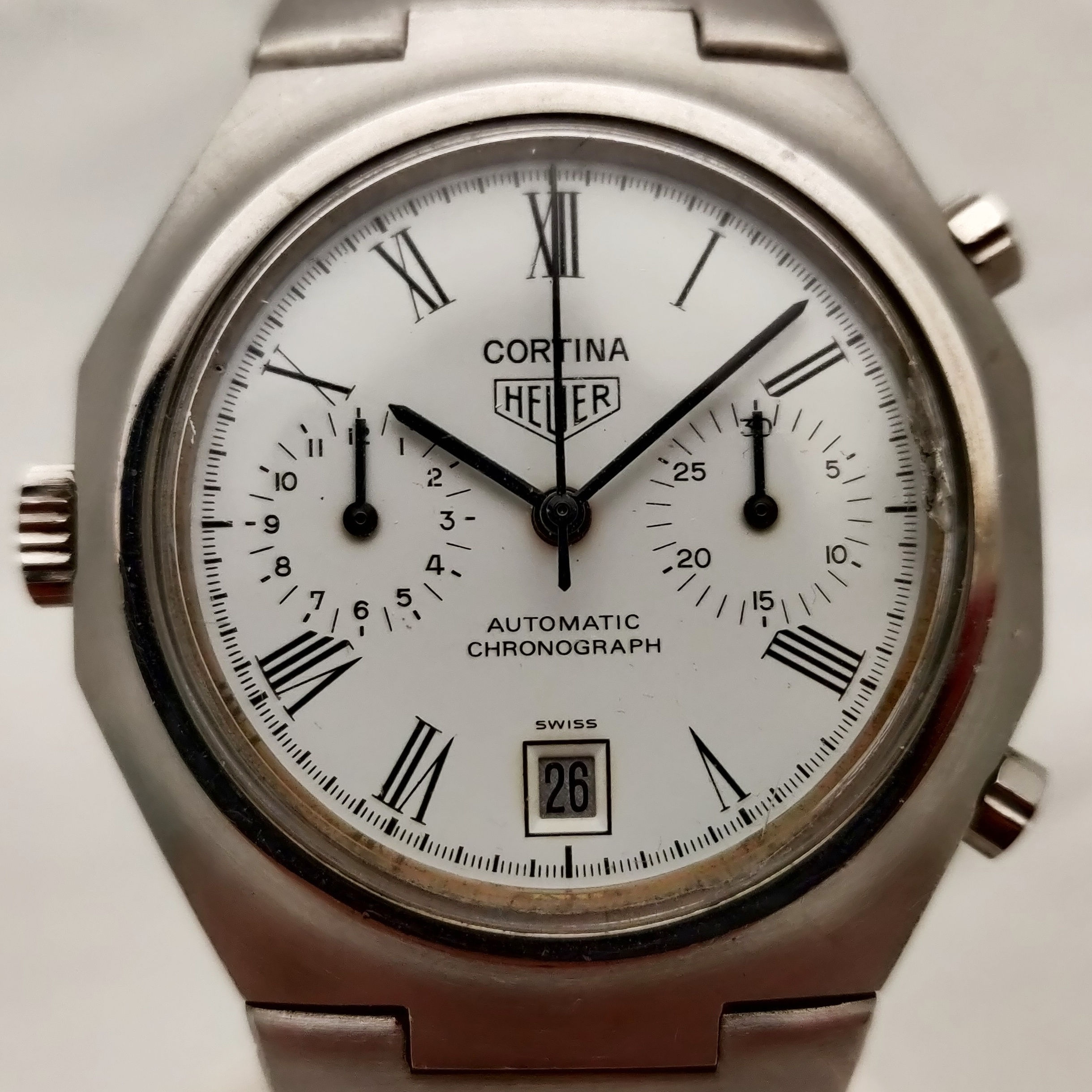 Heuer Cortina Ref. 110.233 Blanco