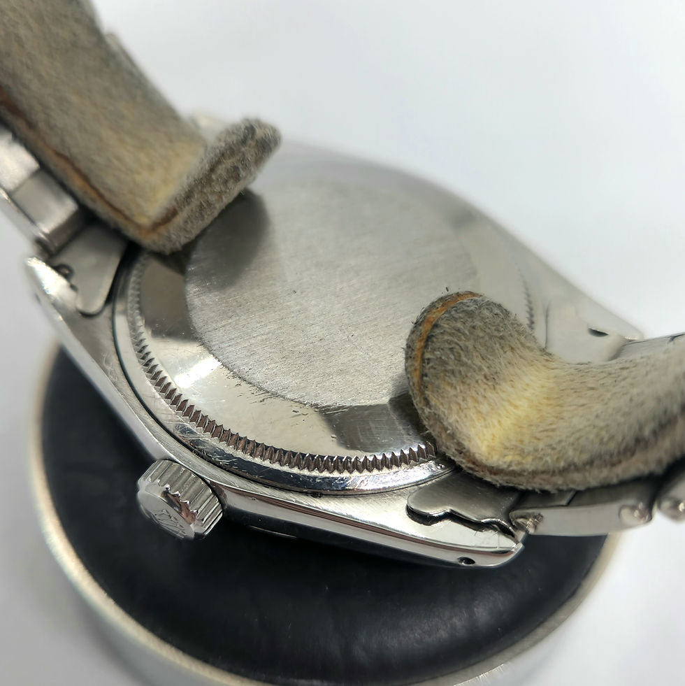 Miniatura: Rolex Date ref. 1500 Linen Azul