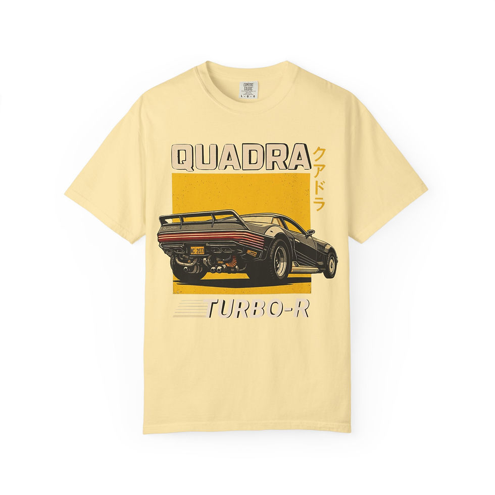 Thumbnail: Cyberpunk 2077 Quadra Turbo-R Unisex  T-shirt