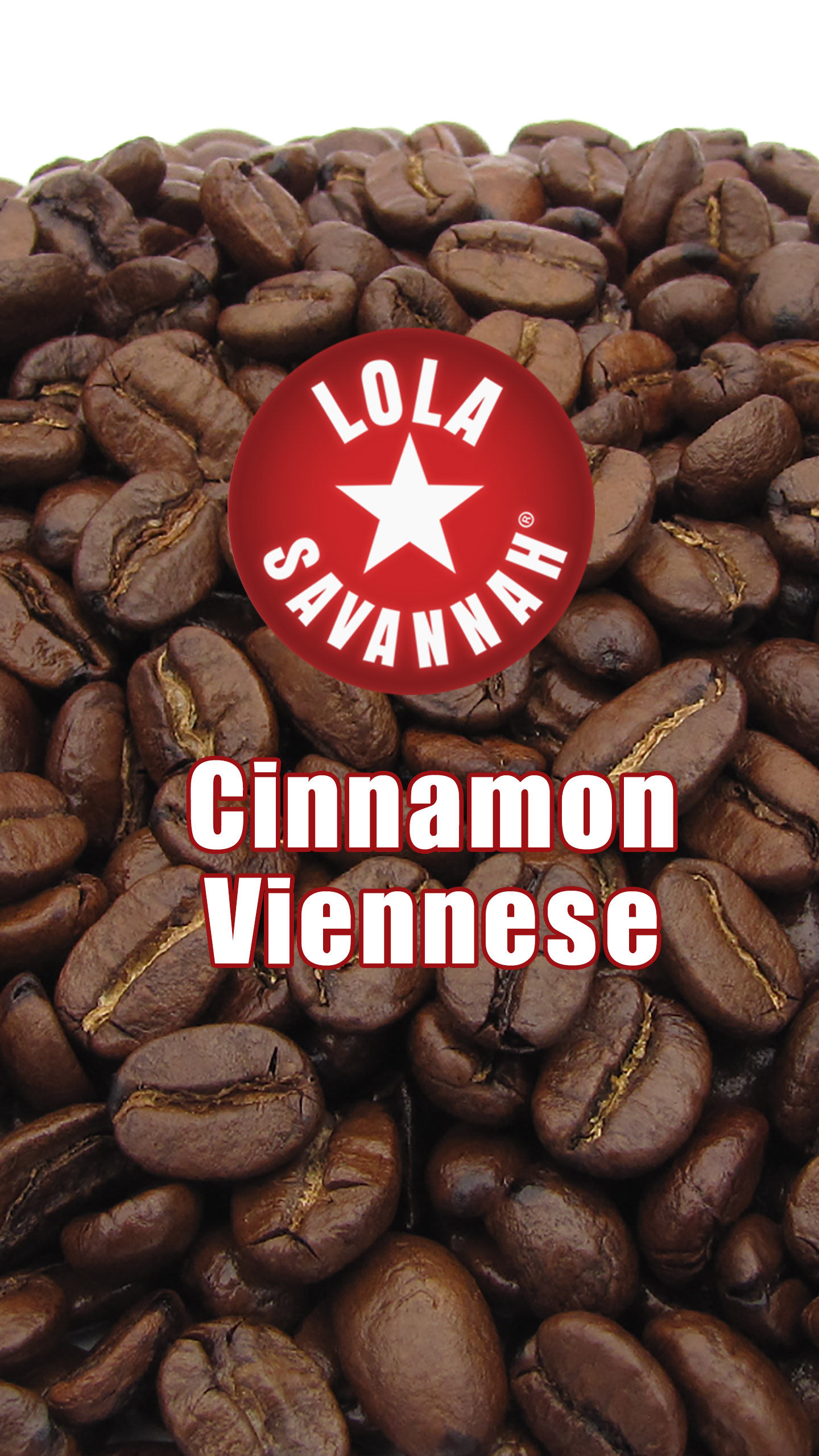 Cinnamon Viennese coffee beans