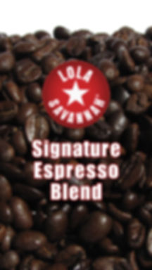 Signature Espresso Blend coffee beans