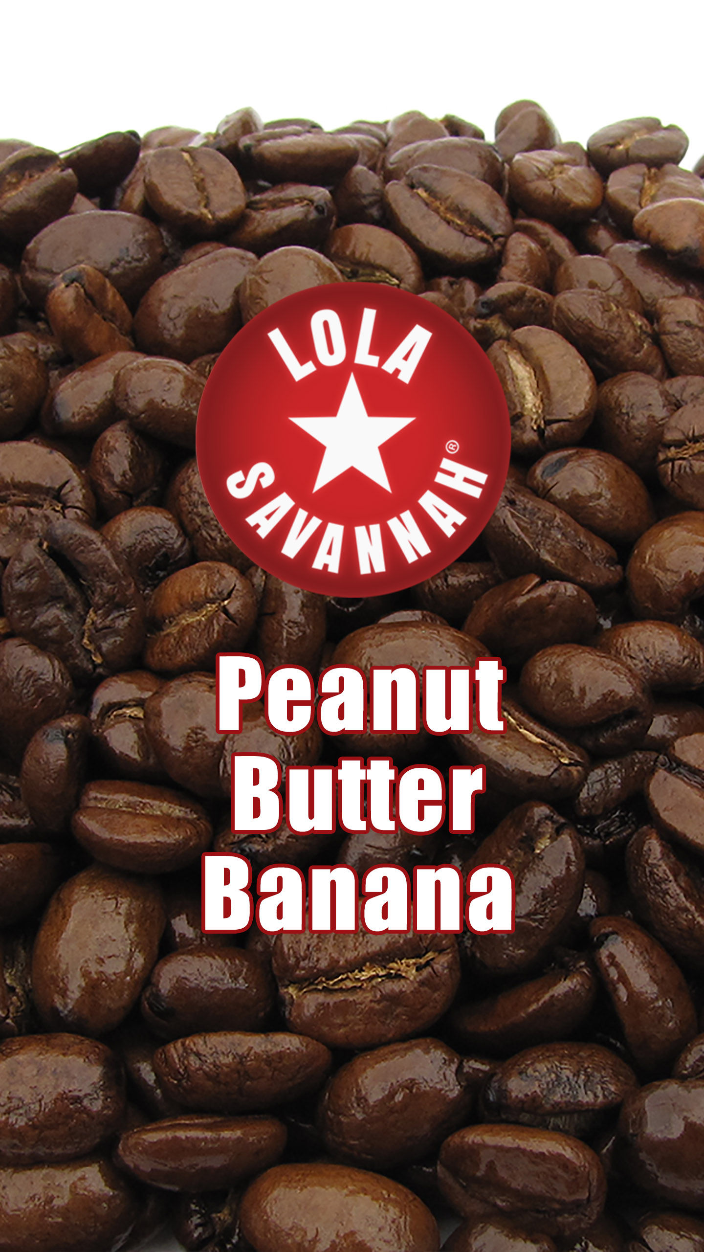 Peanut Butter Banana coffee beans
