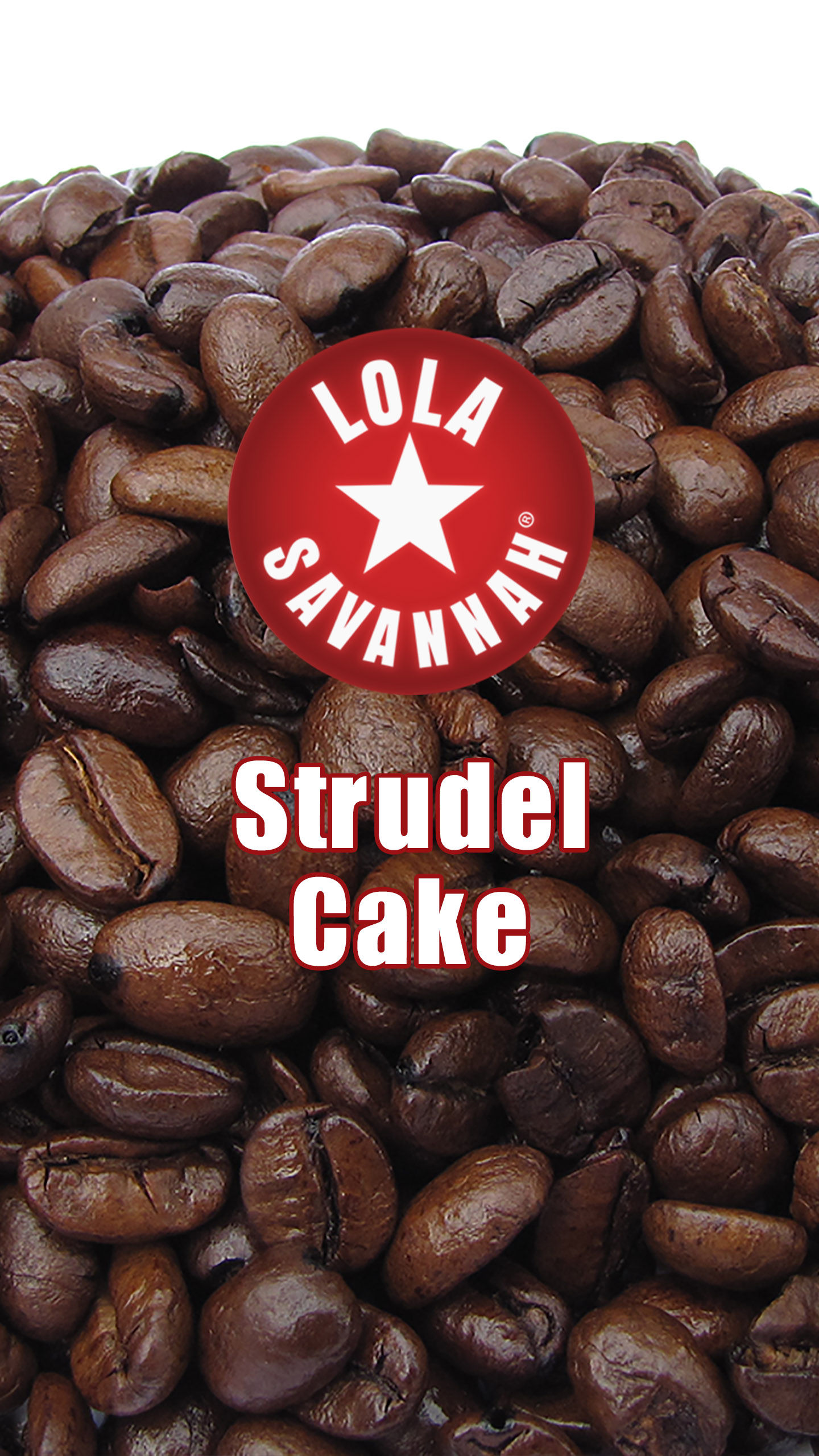Strudel Cake coffee beans