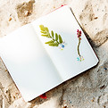 Open Notebook On Sand